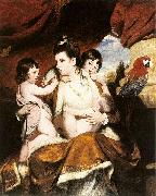 Sir Joshua Reynolds Lady Cockburn and Her Three Eldest Sons oil painting artist